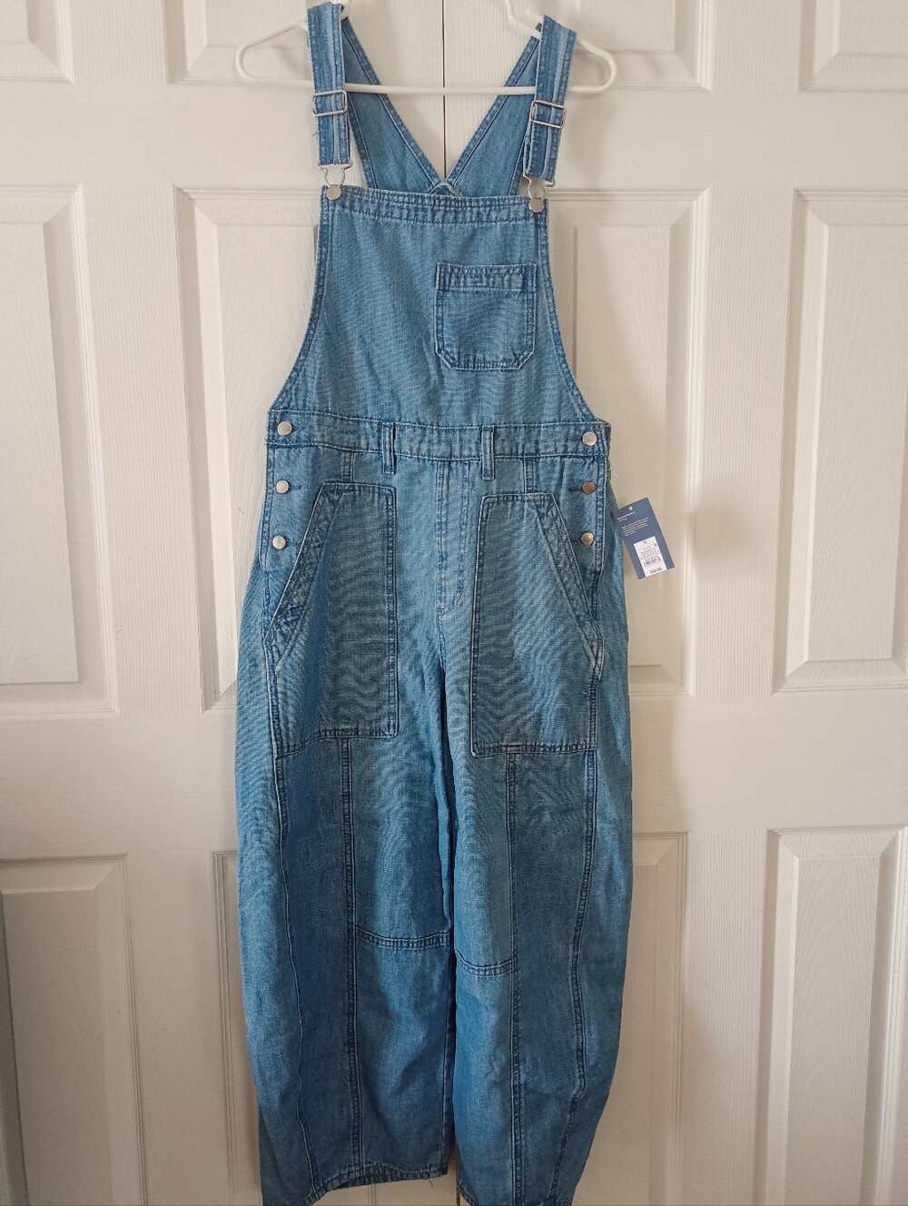 Women's Denim Utility Overalls - Universal Thread 10 - Picture 5 of 16